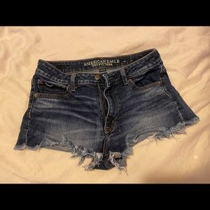 American eagle outfitters Jean shorts stretch vintage high rise festival